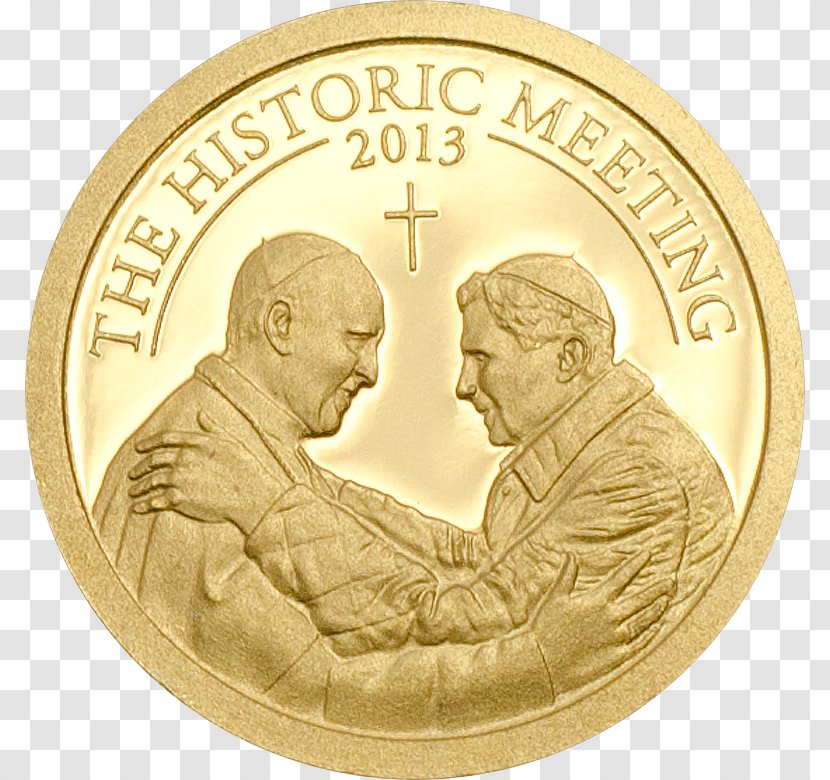 Europa Coin Programme Gold Royal Canadian Mint - Pope Francis Transparent PNG