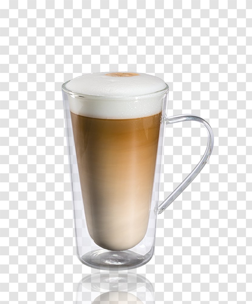 Latte Macchiato Coffee Cup Caffè Café Au Lait - Glass - Recepie Transparent PNG