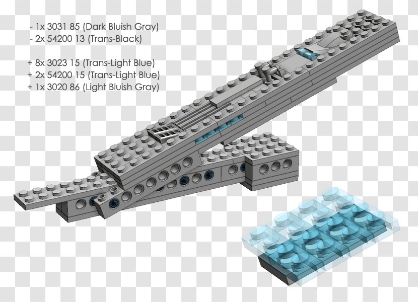 Lego Star Wars Destroyer Destructor Estelar Clase Venator LEGO 8039 Venator-Class Republic Attack Cruiser - Bricklink Transparent PNG