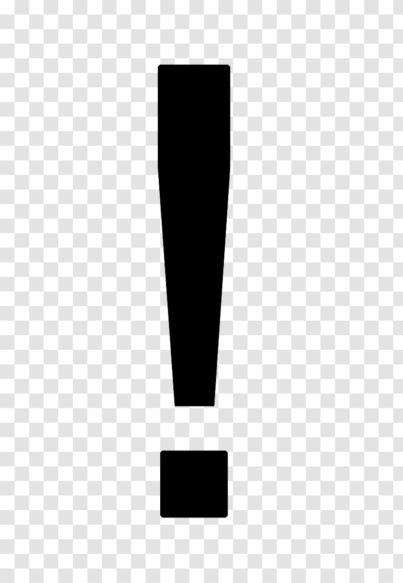 Rectangle Pattern - Exclamation Mark Transparent PNG