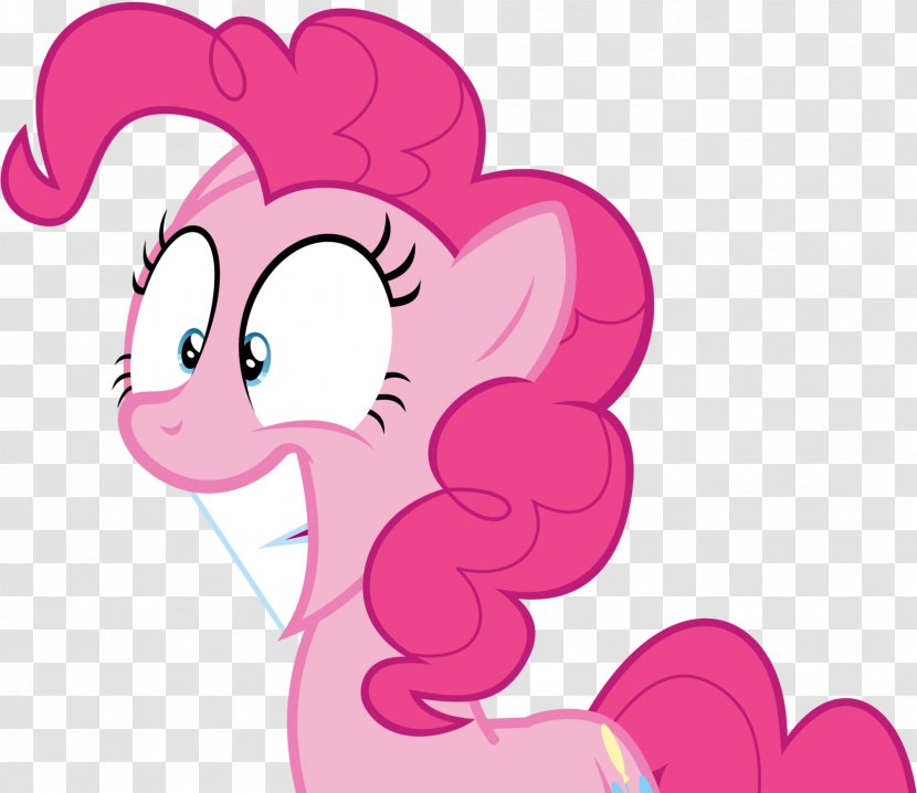 Pinkie Pie Applejack Rarity Rainbow Dash Pony - Cartoon Transparent PNG