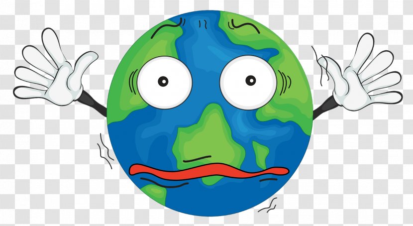 Earth Background - Hand - Thumb Sticker Transparent PNG