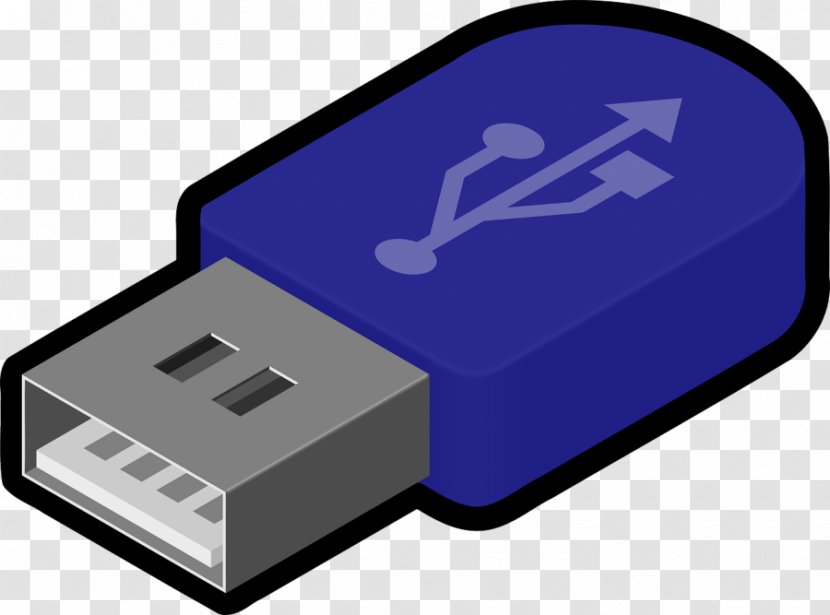 USB Flash Drives Clip Art Memory Vector Graphics SanDisk Cruzer - Computer - Usb Transparency And Translucency Transparent PNG