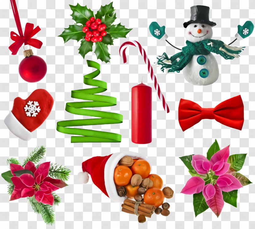 Christmas Decoration - Holly Transparent PNG