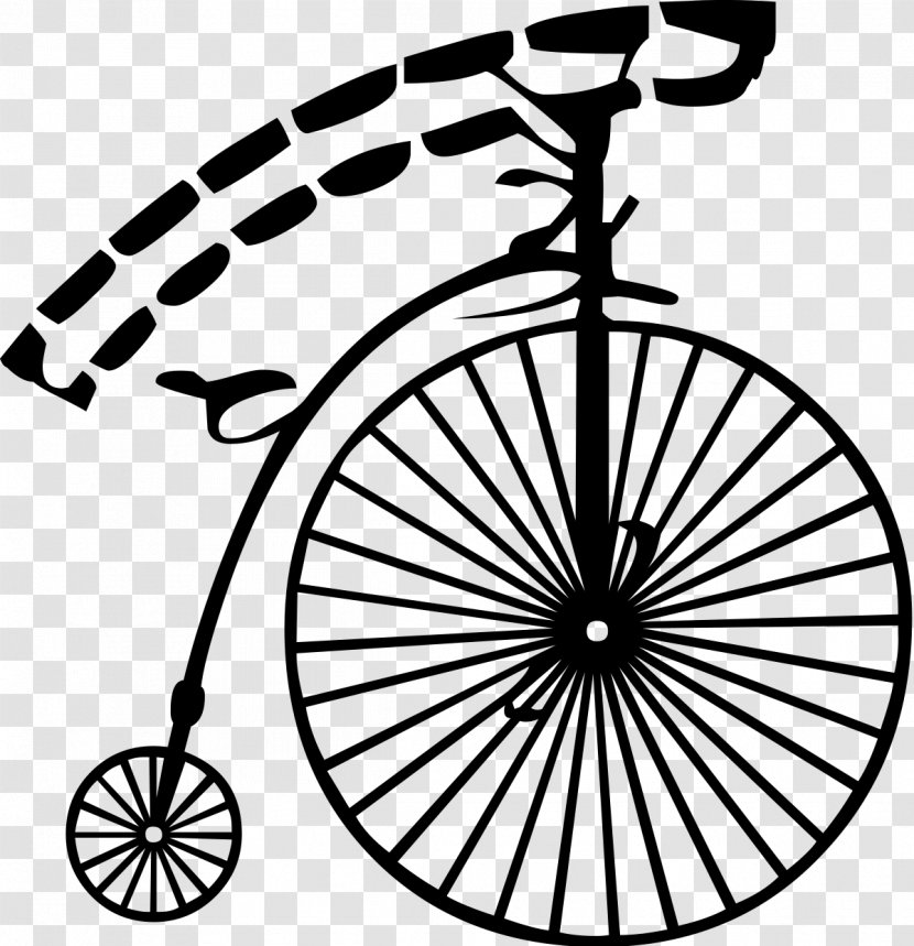 Number Six The Village Penny-farthing Television Show - Bicycle Accessory Transparent PNG