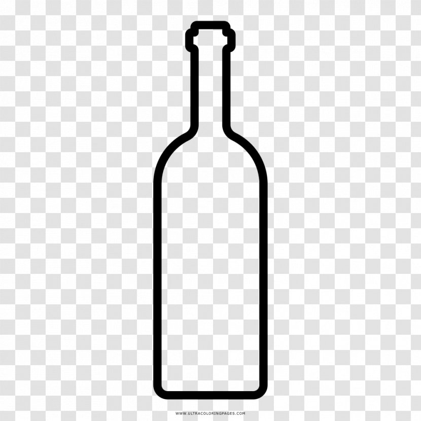 White Wine Apfelwein Bottle Glass - Grape Transparent PNG