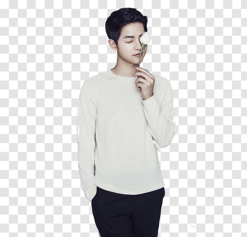 RM BTS Sleeve T-shirt Shoulder - Song Joong Ki Transparent PNG