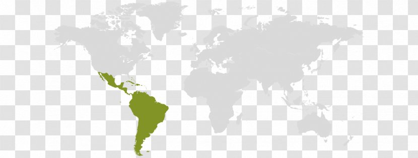 United States Latin America Europe South World - Black And White Transparent PNG