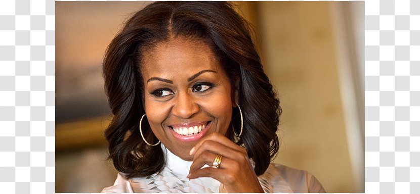 Michelle Obama White House First Lady Of The United States Female Childhood - Cartoon Transparent PNG