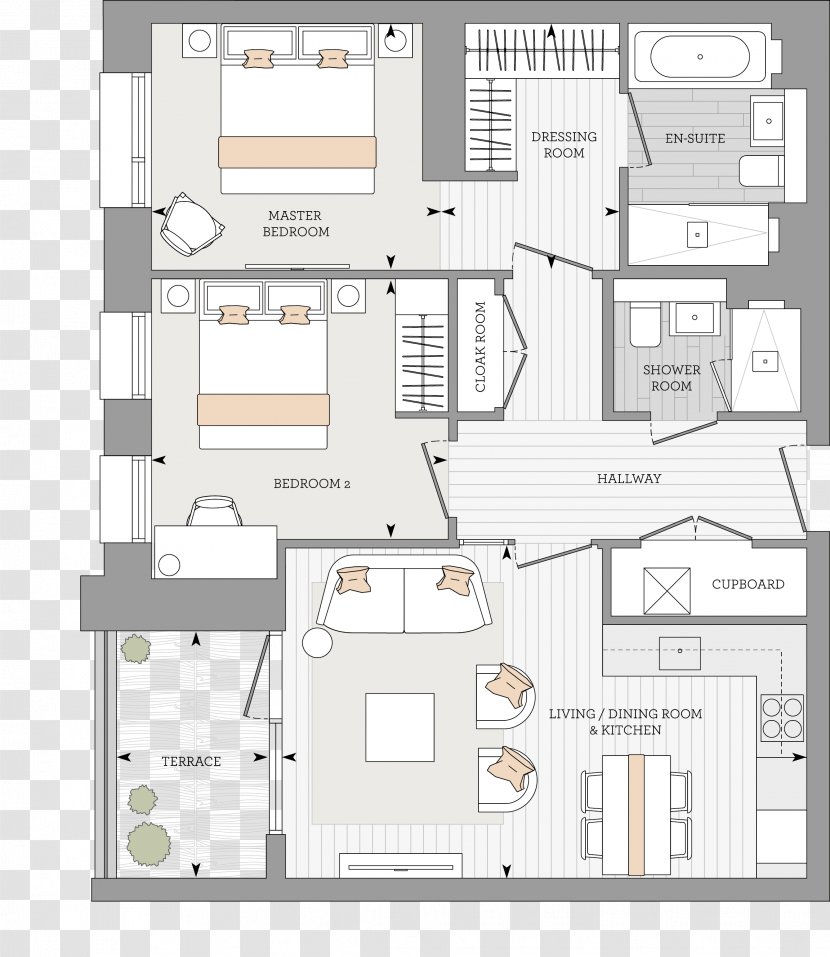 House Floor Plan Land Lot - Square Meter - Fulham F.c. Transparent PNG