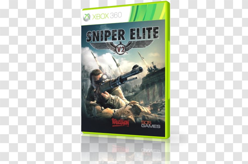 Sniper Elite V2 PlayStation 3 Xbox 360 III - Video Game Transparent PNG