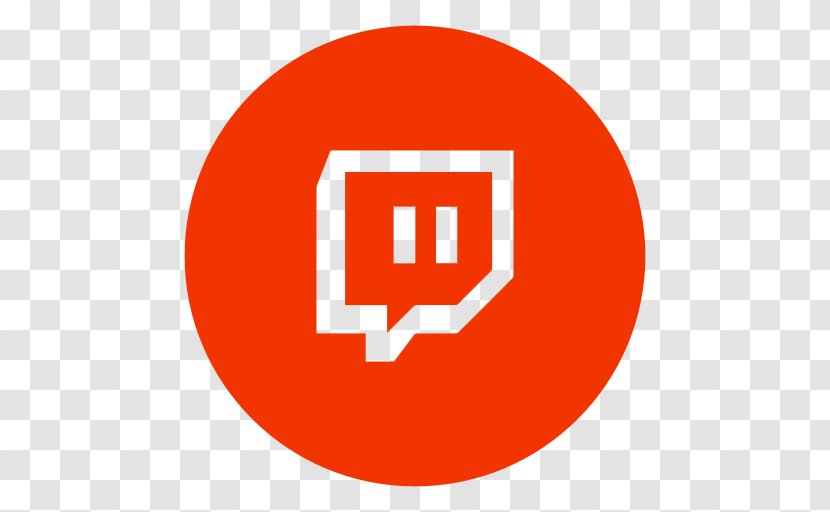 Twitch Streaming Media - Red - Icon Transparent PNG