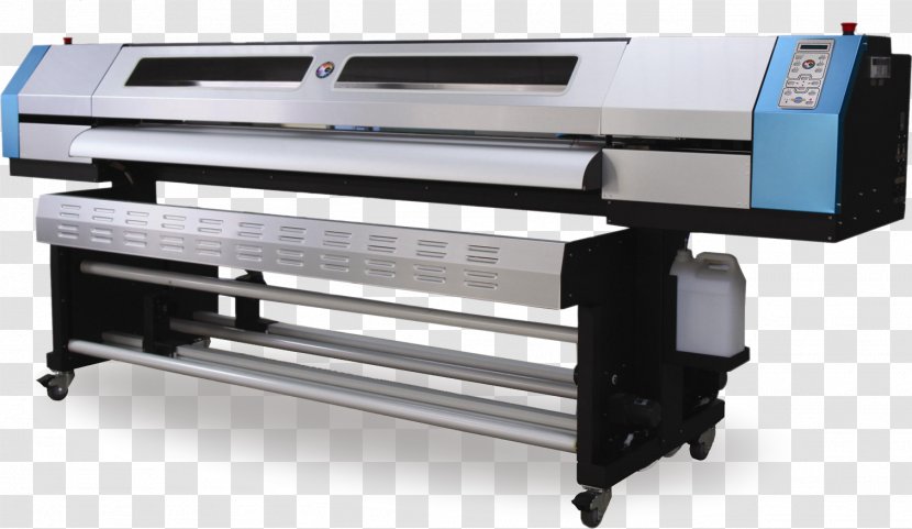 Inkjet Printing Wide-format Printer Color - Ink Cartridge - Taobao Blue Copywriter Transparent PNG