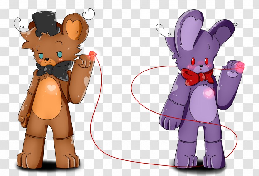 Five Nights At Freddy's DeviantArt Drawing Fan Art - Mammal - Red String Fate Transparent PNG