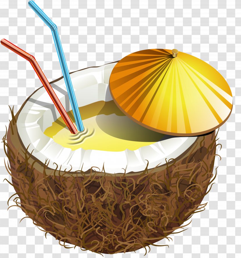 Coconut Milk Tropical Fruit - Water Transparent PNG