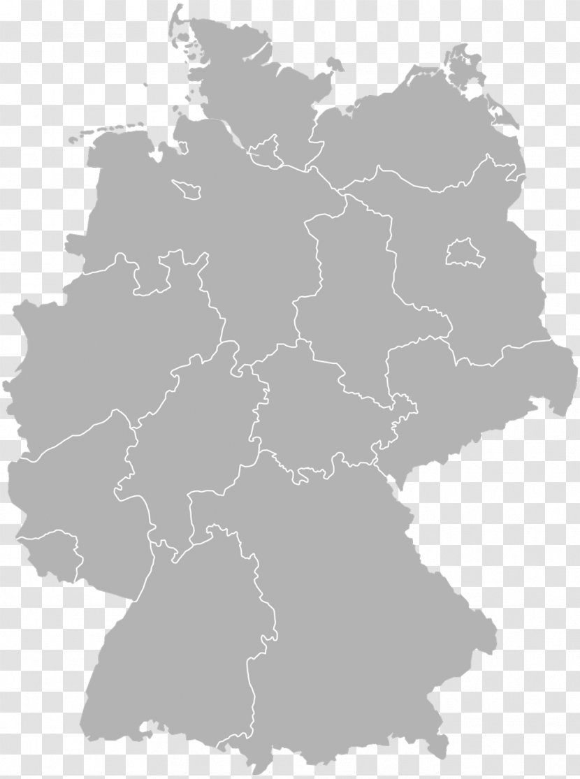 Vector Graphics Illustration Image Map - Germany Transparent PNG