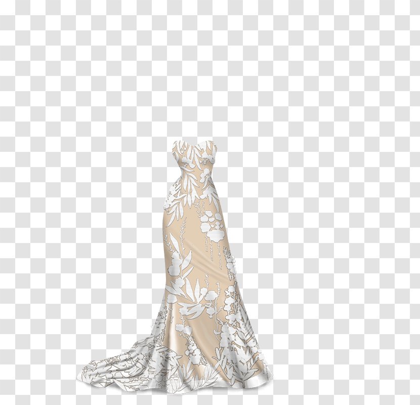 Lady Popular Wedding Dress Gown XS Software - Watercolor Transparent PNG