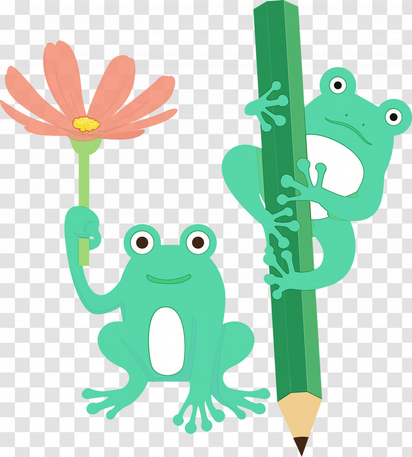 Tree Frog Cartoon Frogs Toad Meter Transparent PNG