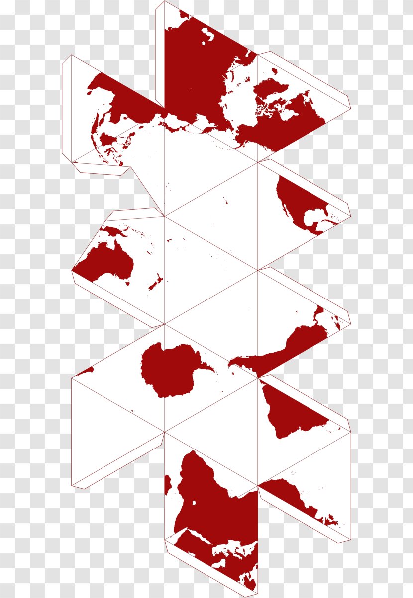 Dymaxion Map World Transparent PNG