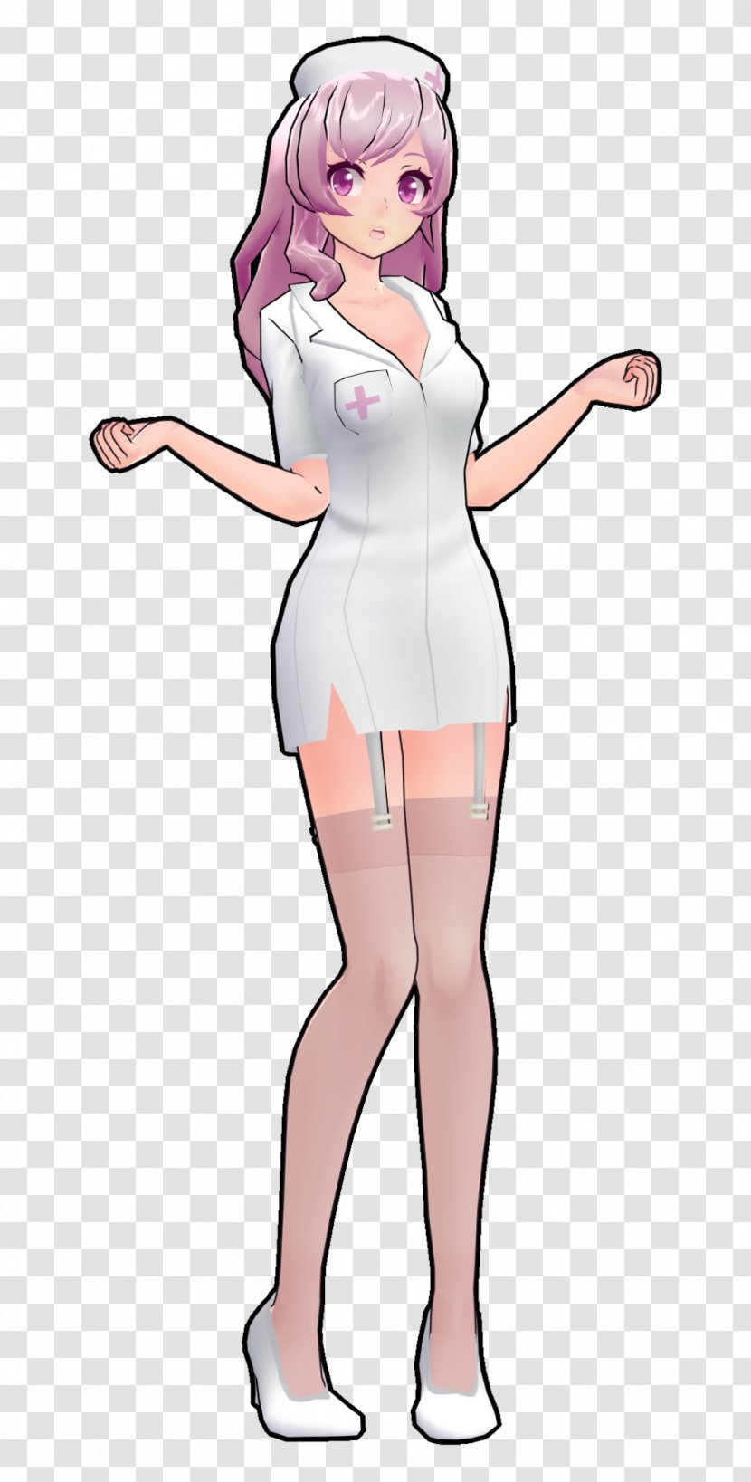 Yandere Simulator Jurassic Museum Of Asturias Finger Game - Tree - Male Nurse Transparent PNG