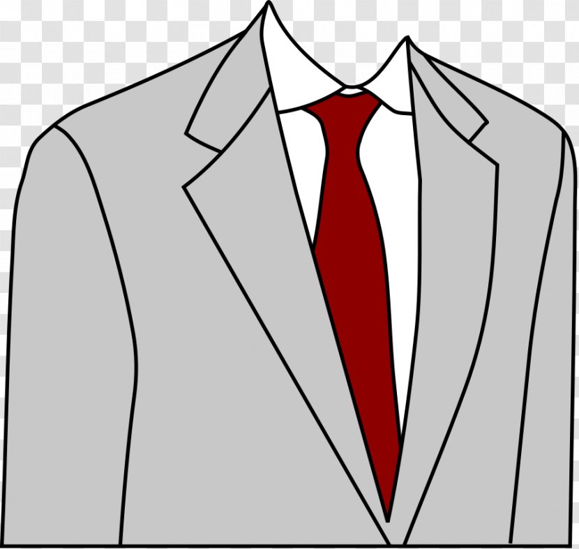 Suit Necktie Clip Art - Dress - Bathing Clipart Transparent PNG