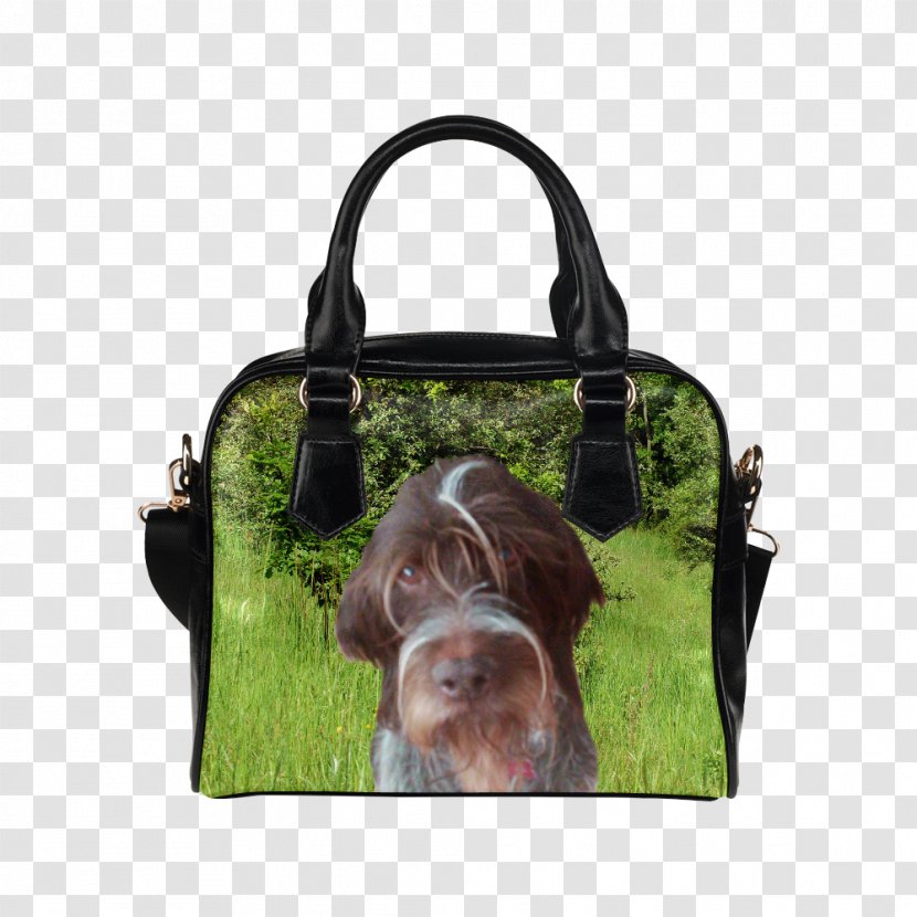 Handbag Tote Bag Satchel Strap - Snout - Dog And Flower Transparent PNG