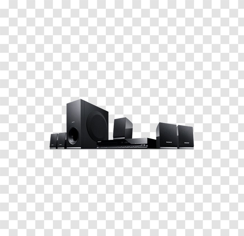 Blu-ray Disc Home Theater Systems Sony Bravia DAV-TZ140 5.1 Surround Sound - Loudspeaker - System Transparent PNG