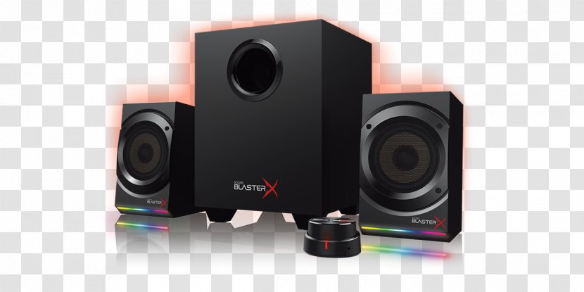 Laptop Creative Sound BlasterX Kratos S5 S3 Loudspeaker Computer Speakers - Yamaha Blaster Transparent PNG