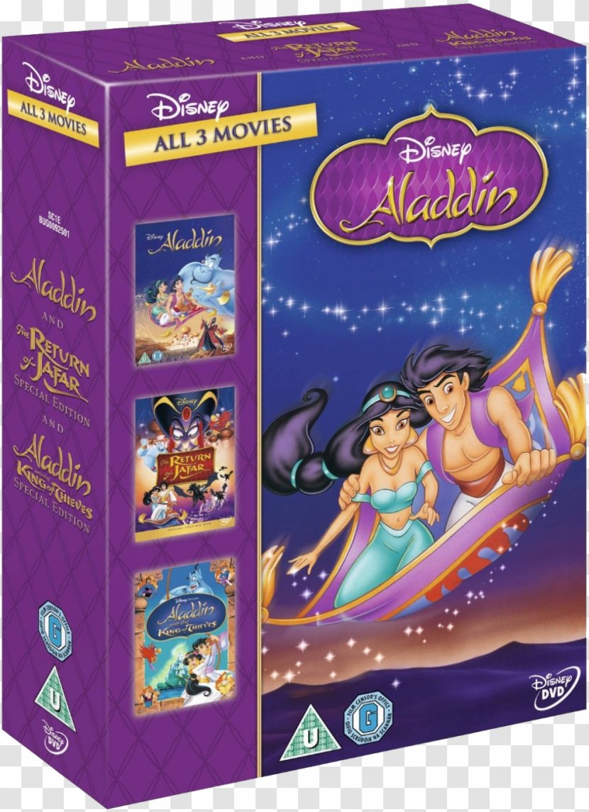 Blu-ray Disc Aladdin DVD The Walt Disney Company Platinum And Diamond Editions - Dvd - Sultan Transparent PNG