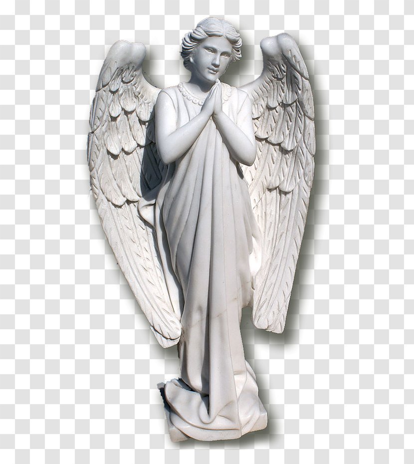Guardian Angel Cherub Gabriel - Sculpture Background Transparent PNG