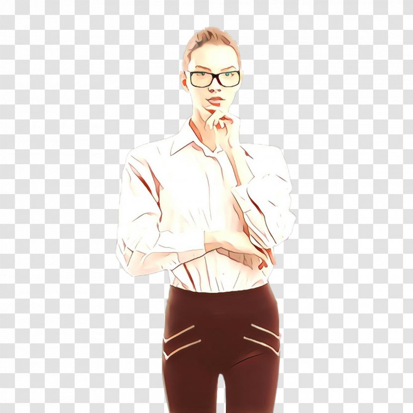 Glasses - Nose - Gesture Blouse Transparent PNG