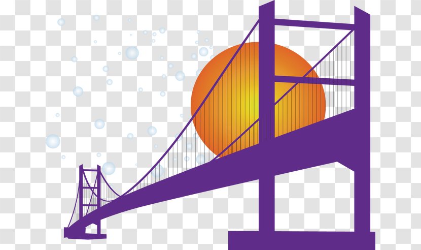 Bosphorus Bridge - Vector Transparent PNG