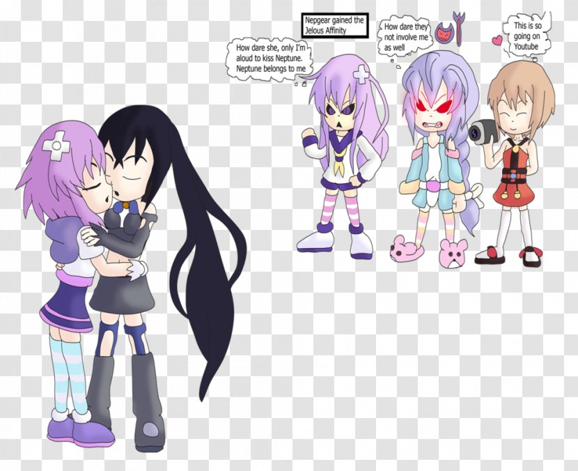 Hyperdimension Neptunia Wikia Fiction - Flower - Cartoon Transparent PNG