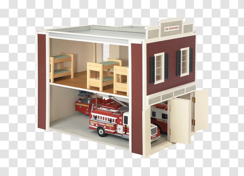 Dollhouse Fire Station Toy Engine Kidkraft Transparent PNG