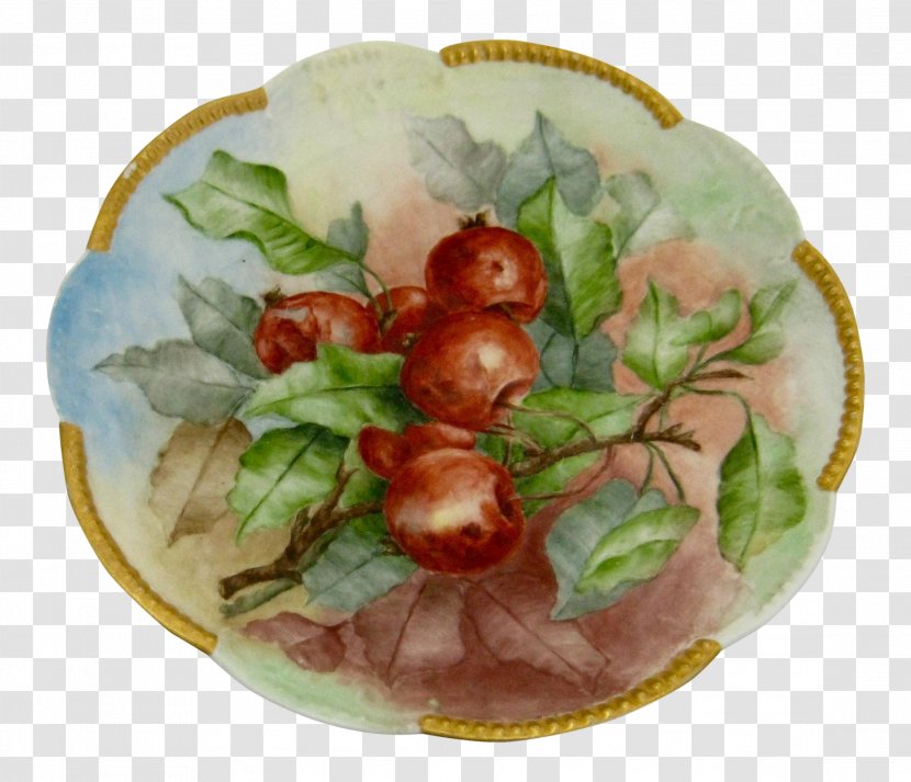 Platter Food Plate Dish Garnish - Vegetable - Hand-painted Cherry Blossoms Transparent PNG