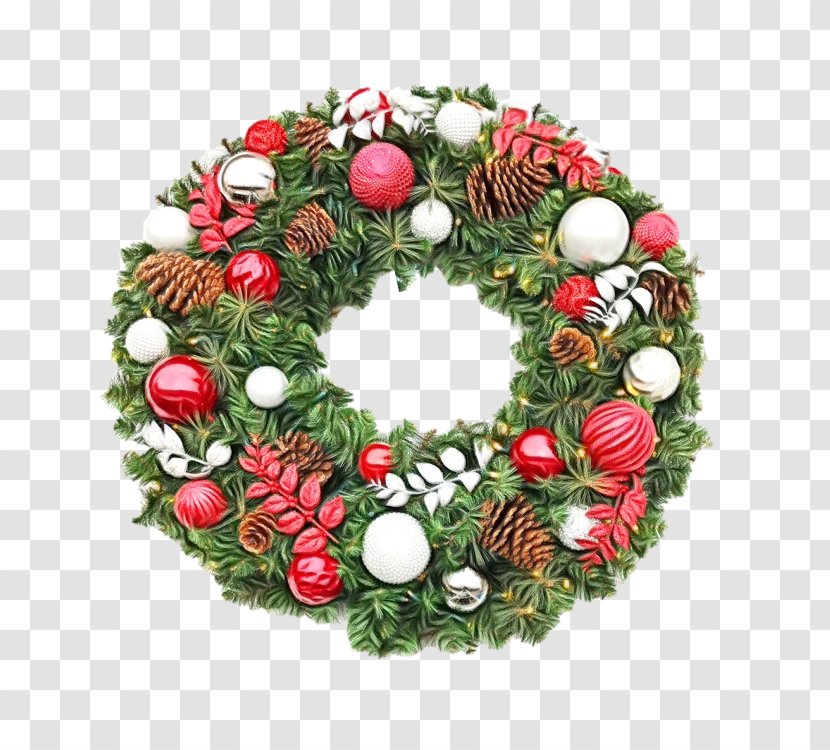 Christmas Ornament Wreath Day Transparent PNG