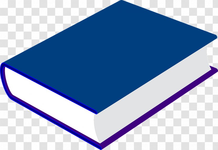 Law Book Clip Art - Cobalt Blue Transparent PNG