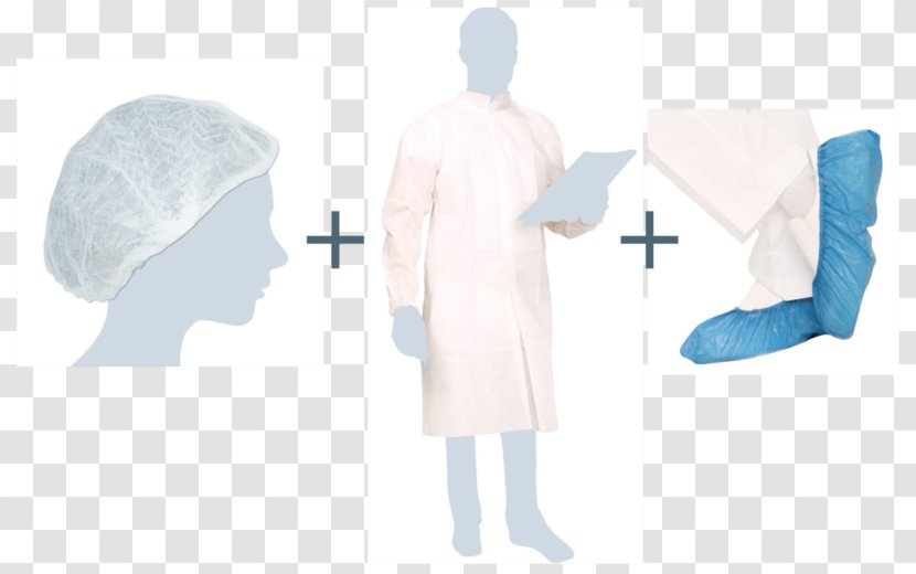 Lab Coats Hygiene Disposable Apron Sleeve - Outerwear - Id Kit Transparent PNG