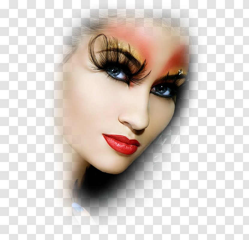 Eyelash Extensions Cosmetics Make-up Artist Woman - Lip - Hair Coloring Transparent PNG