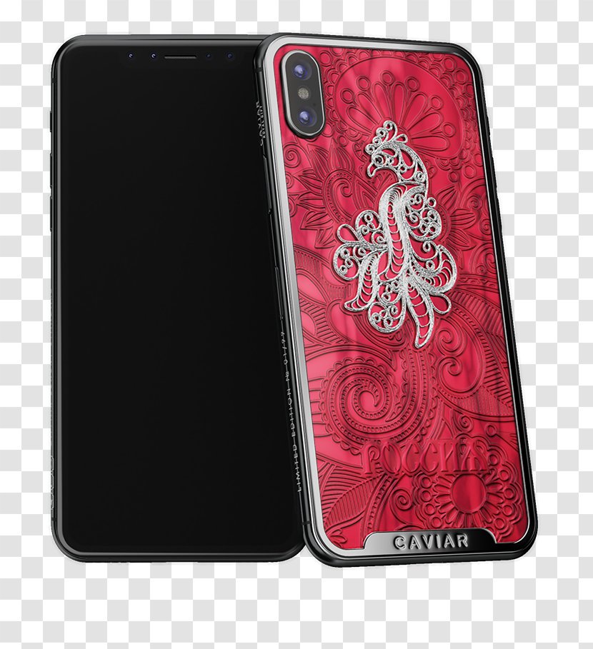 IPhone X 8 Caviar Smartphone Apple - Case - Red Transparent PNG