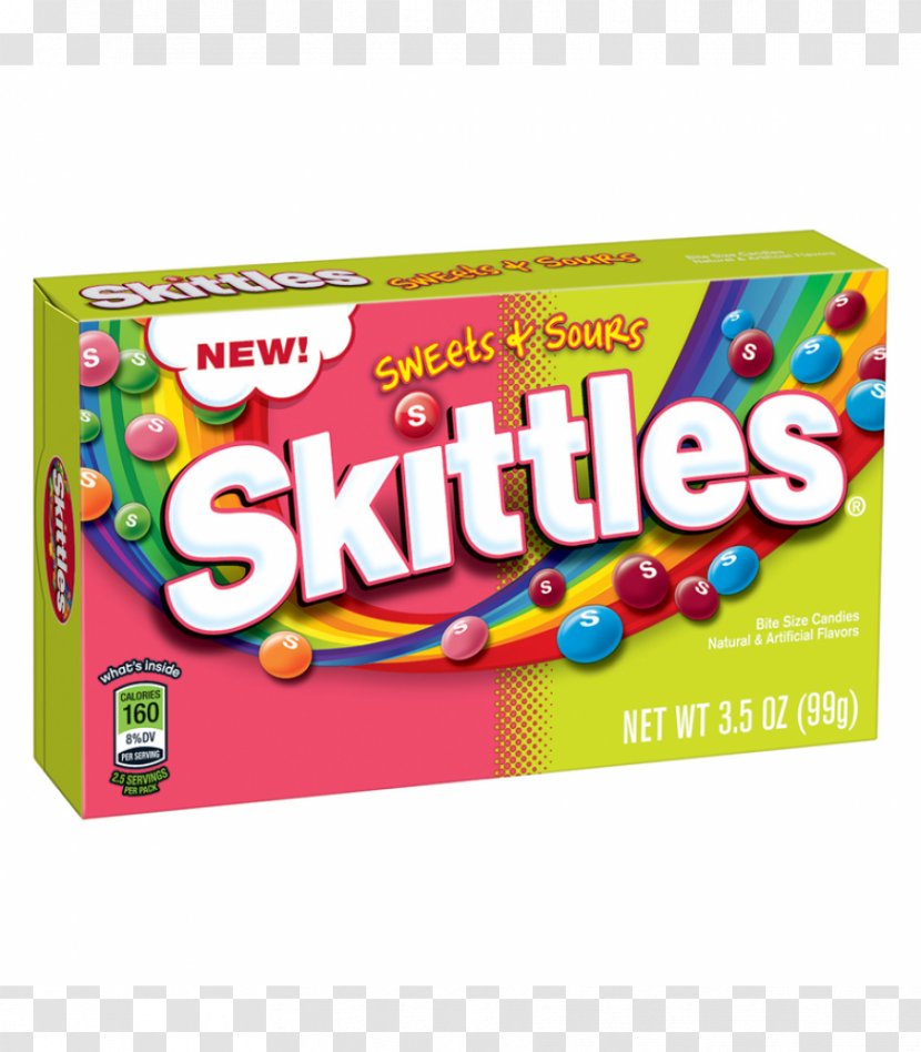 Skittles Sours Original Sweet And Sour Bite Size Candies Mars Snackfood US Tropical - Sanding - Candy Transparent PNG