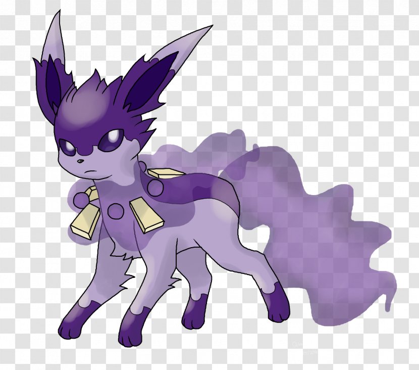Eevee Evolution DeviantArt Pokémon - Wing - Purple Transparent PNG