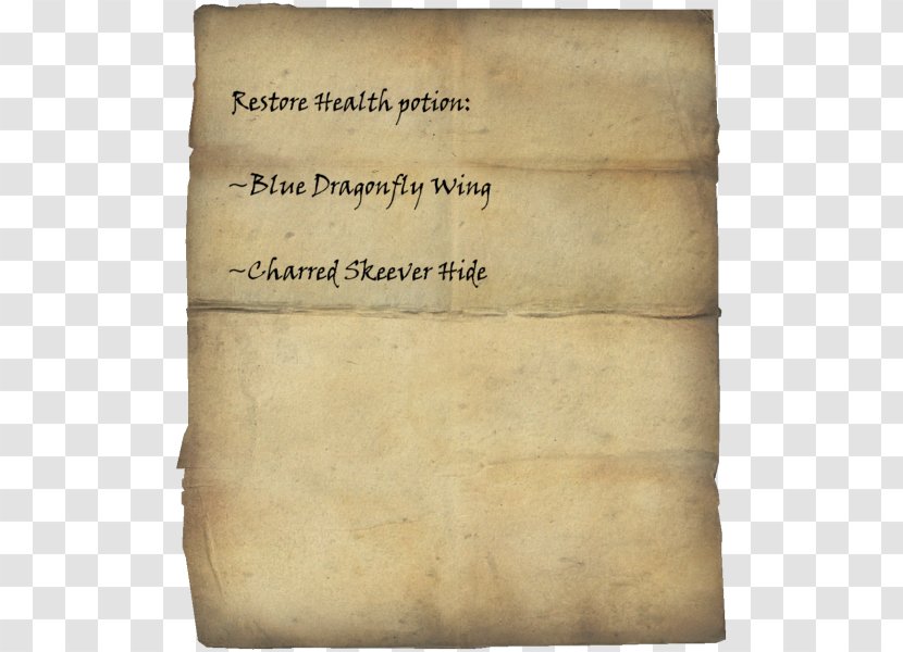The Elder Scrolls V: Skyrim Online Potion Recipe Curse - V - Magicka Transparent PNG