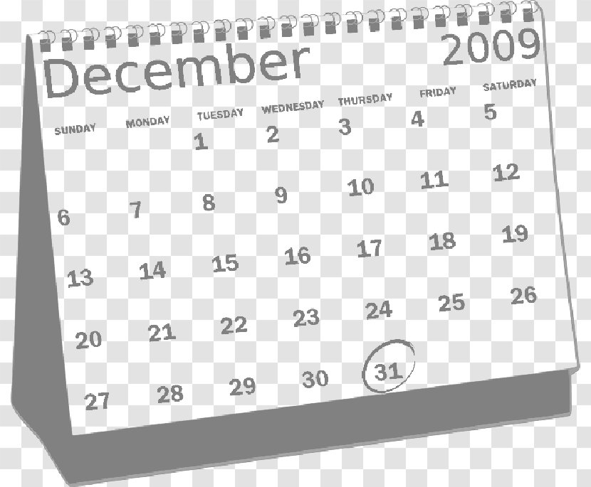 Clip Art Calendar Cartoon - Online Chat - Special Day Transparent PNG