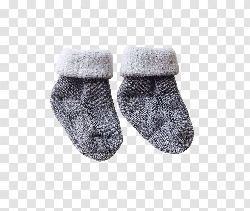 Merino Wool Sock Infant Terrycloth - Skin - Slipper Transparent PNG