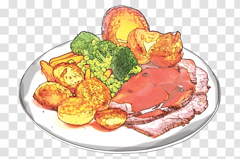 Roast Beef Sunday Full Breakfast Chicken Lunch - Christmas Dinner - Menu Transparent PNG