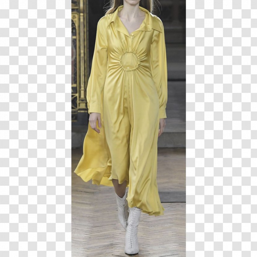 Paris Fashion Week Ready-to-wear London Dress - Clothing - Flying Silk Fabric Transparent PNG