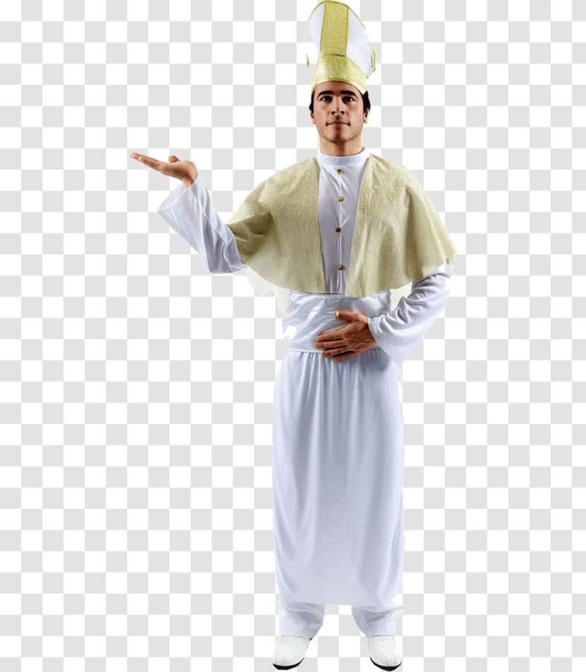 Costume Party Pope Sacred Clothing - Francis Transparent PNG