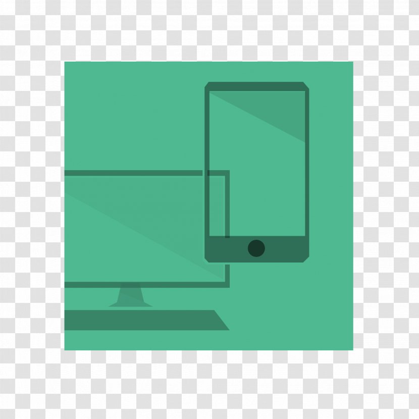Brand Rectangle Green - Angle Transparent PNG