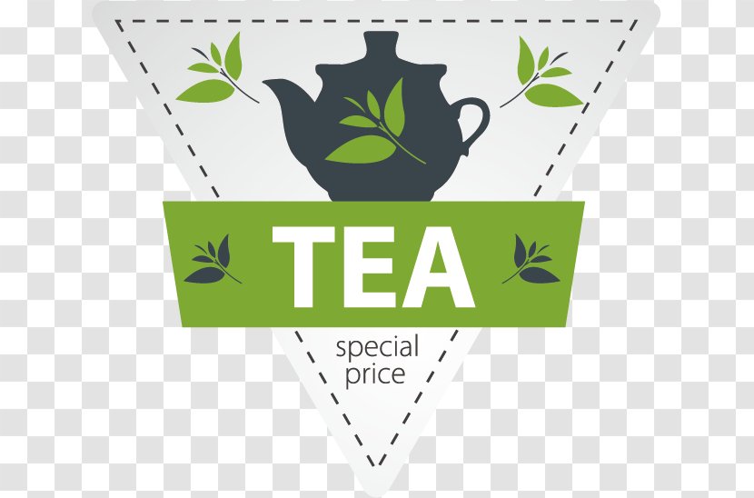 Green Tea Label - Logo - Design Transparent PNG